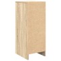 Zapatero roble Sonoma 29,5x34x76 cm Madera de ingeniería by , Shoe racks and shoe organizers - Ref: Foro24-861861, Price: 49,...