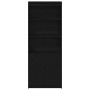Aparador alto roble negro 70x35x180 cm madera de ingeniería by , Sideboards - Ref: Foro24-3328472, Price: 116,57 €, Discount: %