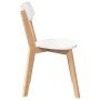Sillas de comedor 2 unidades madera maciza de caucho by , dining chairs - Ref: Foro24-4102434, Price: 120,62 €, Discount: %