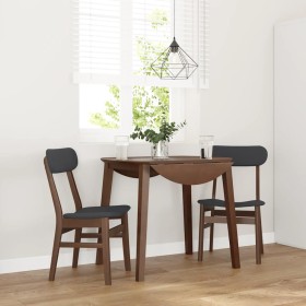 Sillas de comedor con cojines 2 uds madera maciza marrón caucho von , Essstühle - Ref: Foro24-4102436, Preis: 157,06 €, Rabat...
