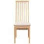 Sillas de comedor con cojines 2 uds madera maciza caucho von , Essstühle - Ref: Foro24-4102455, Preis: 148,87 €, Rabatt: %