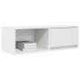 Mueble de TV de madera de ingeniería blanco 80x31x25,5 cm von , TV-Möbel - Ref: Foro24-861454, Preis: 45,02 €, Rabatt: %