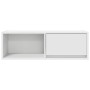 Mueble de TV de madera de ingeniería blanco 80x31x25,5 cm von , TV-Möbel - Ref: Foro24-861454, Preis: 45,02 €, Rabatt: %