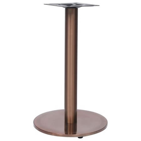 Pata de mesa de bistró dorada Ø45x72 cm acero inoxidable by , Table legs - Ref: Foro24-325442, Price: 97,02 €, Discount: %