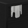 Mueble de TV de madera de roble negro 80x31x25,5 cm de , Muebles TV - Ref: Foro24-861456, Precio: 47,64 €, Descuento: %