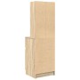 Mesilla de noche de roble Sonoma 39x35x125 cm Madera ingeniería de , Mesitas de noche - Ref: Foro24-861312, Precio: 84,48 €, ...