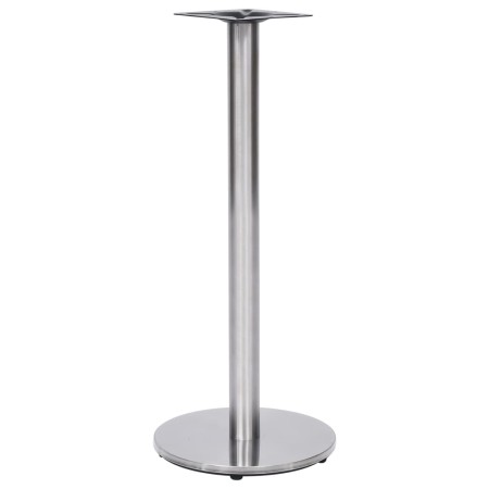 Pata de mesa de bistró acero inoxidable plateado Ø45x107 cm de , Patas para mesas - Ref: Foro24-325440, Precio: 104,30 €, Des...
