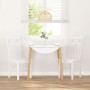 Sillas de comedor 2 unidades madera maciza de caucho blanco by , dining chairs - Ref: Foro24-4102415, Price: 120,54 €, Discou...