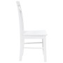 Sillas de comedor 2 unidades madera maciza de caucho blanco by , dining chairs - Ref: Foro24-4102415, Price: 120,54 €, Discou...