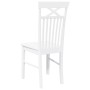 Sillas de comedor 2 unidades madera maciza de caucho blanco by , dining chairs - Ref: Foro24-4102415, Price: 120,54 €, Discou...