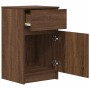 Mesilla de noche roble marrón 39x35x65 cm madera de ingeniería von , Nachttische - Ref: Foro24-861331, Preis: 51,93 €, Rabatt: %