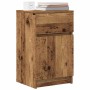 Mesilla de noche de madera antigua 39x35x65cm Madera ingeniería by , Nightstands - Ref: Foro24-861333, Price: 48,69 €, Discou...