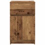 Mesilla de noche de madera antigua 39x35x65cm Madera ingeniería by , Nightstands - Ref: Foro24-861333, Price: 48,69 €, Discou...