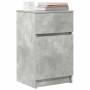 Mesilla de noche gris hormigón 39x35x65 cm madera de ingeniería by , Nightstands - Ref: Foro24-861325, Price: 48,79 €, Discou...