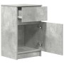 Mesilla de noche gris hormigón 39x35x65 cm madera de ingeniería by , Nightstands - Ref: Foro24-861325, Price: 48,79 €, Discou...