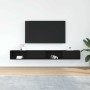 Muebles de TV 2 uds Roble Negro 100x31x25,5cm Madera ingeniería von , TV-Möbel - Ref: Foro24-861475, Preis: 96,45 €, Rabatt: %