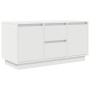 Mueble de TV con luces LED blanco 100x41x50 cm von , TV-Möbel - Ref: Foro24-861409, Preis: 111,47 €, Rabatt: %