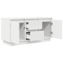 Mueble de TV con luces LED blanco 100x41x50 cm von , TV-Möbel - Ref: Foro24-861409, Preis: 111,47 €, Rabatt: %