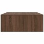 Mesa de centro con cajones roble marrón 100x100x40 cm by , Coffee table - Ref: Foro24-3328405, Price: 172,45 €, Discount: %