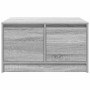 Mesa de centro con cajones Sonoma gris 70,5x70x40 cm by , Coffee table - Ref: Foro24-3328413, Price: 100,62 €, Discount: %