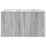 Mesa de centro con cajones Sonoma gris 70,5x70x40 cm by , Coffee table - Ref: Foro24-3328413, Price: 100,62 €, Discount: %
