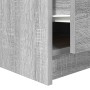 Mesa de centro con cajones Sonoma gris 70,5x70x40 cm by , Coffee table - Ref: Foro24-3328413, Price: 100,62 €, Discount: %