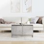 Mesa de centro con cajones gris hormigón 70,5x70x40 cm by , Coffee table - Ref: Foro24-3328411, Price: 97,37 €, Discount: %