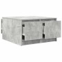 Mesa de centro con cajones gris hormigón 70,5x70x40 cm by , Coffee table - Ref: Foro24-3328411, Price: 97,37 €, Discount: %
