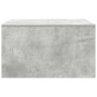 Mesa de centro con cajones gris hormigón 70,5x70x40 cm by , Coffee table - Ref: Foro24-3328411, Price: 97,37 €, Discount: %