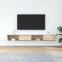 Muebles de TV 2uds Roble Sonoma 100x31x25,5cm Madera ingeniería von , TV-Möbel - Ref: Foro24-861477, Preis: 89,69 €, Rabatt: %