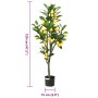 Limonero artificial 136 hojas 120 cm verde von , Künstliche Flora - Ref: Foro24-4103589, Preis: 65,87 €, Rabatt: %