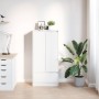 Armario con cajón blanco 55,5x34x119,5 cm Madera de ingeniería von , Sideboards - Ref: Foro24-861643, Preis: 98,07 €, Rabatt: %
