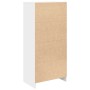 Armario con cajón blanco 55,5x34x119,5 cm Madera de ingeniería von , Sideboards - Ref: Foro24-861643, Preis: 98,07 €, Rabatt: %