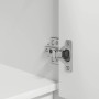 Armario con cajón blanco 55,5x34x119,5 cm Madera de ingeniería von , Sideboards - Ref: Foro24-861643, Preis: 98,07 €, Rabatt: %