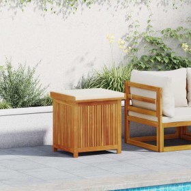 Cojines para exterior 60x50x61 cm madera maciza acacia de , Cajas de almacenaje para exteriores - Ref: Foro24-4106473, Precio...