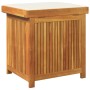 Cojines para exterior 60x50x61 cm madera maciza acacia von , Aufbewahrungsboxen für den Außenbereich - Ref: Foro24-4106473, P...