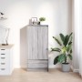 Armario con cajón gris Sonoma 55,5x34x119,5 cm by , Sideboards - Ref: Foro24-861648, Price: 96,70 €, Discount: %
