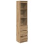 Aparador Artisan Roble 37,5x35x180 cm Madera de ingeniería von , Sideboards - Ref: Foro24-861669, Preis: 96,41 €, Rabatt: %