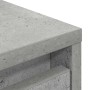Aparador alto gris hormigón 29,5x34x119,5 cm madera ingeniería by , Sideboards - Ref: Foro24-861655, Price: 69,62 €, Discount: %