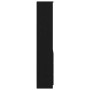 Aparador alto roble negro 37,5x35x180 cm madera de ingeniería by , Sideboards - Ref: Foro24-861662, Price: 102,10 €, Discount: %