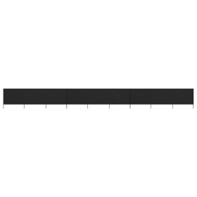 Paravientos de playa de 9 paneles tela negro 1200x80 cm von , Sonnenschirme - Ref: Foro24-47190, Preis: 78,87 €, Rabatt: %
