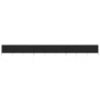 Paravientos de playa de 9 paneles tela negro 1200x80 cm by , Umbrellas - Ref: Foro24-47190, Price: 78,87 €, Discount: %