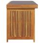 Cojines para exterior 90x50x60,5 cm madera maciza acacia von , Aufbewahrungsboxen für den Außenbereich - Ref: Foro24-4106478,...
