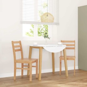 Sillas de comedor 2 unidades madera maciza de caucho von , Essstühle - Ref: Foro24-4102420, Preis: 81,30 €, Rabatt: %