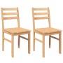 Sillas de comedor 2 unidades madera maciza de caucho von , Essstühle - Ref: Foro24-4102420, Preis: 81,30 €, Rabatt: %