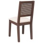 Sillas de comedor con cojines 2 uds madera maciza marrón caucho von , Essstühle - Ref: Foro24-4102476, Preis: 175,12 €, Rabat...