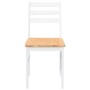 Sillas de comedor 2 unidades madera maciza de caucho blanco von , Essstühle - Ref: Foro24-4102422, Preis: 80,04 €, Rabatt: %