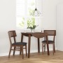 Sillas de comedor con cojines 2 uds madera maciza marrón caucho von , Essstühle - Ref: Foro24-4102462, Preis: 166,16 €, Rabat...