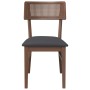 Sillas de comedor con cojines 2 uds madera maciza marrón caucho von , Essstühle - Ref: Foro24-4102462, Preis: 166,16 €, Rabat...