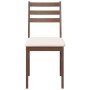 Sillas de comedor con cojines 2 uds madera maciza marrón caucho von , Essstühle - Ref: Foro24-4102417, Preis: 79,06 €, Rabatt: %